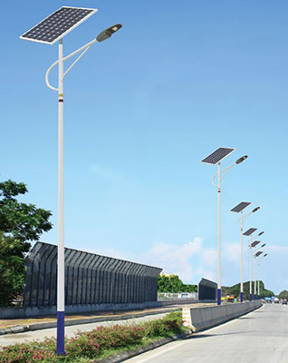 工廠(chǎng)太陽(yáng)能路燈